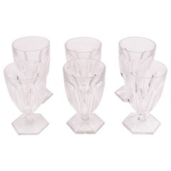 Set of Six Baccarat Water Glasses