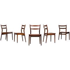 Helge Sibast Dining Chairs Model 59 by Sibast Møbelfabrik in Denmark