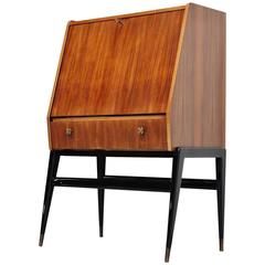 Italian Writing Desk Gio Ponti Style, Italy, 1950 12