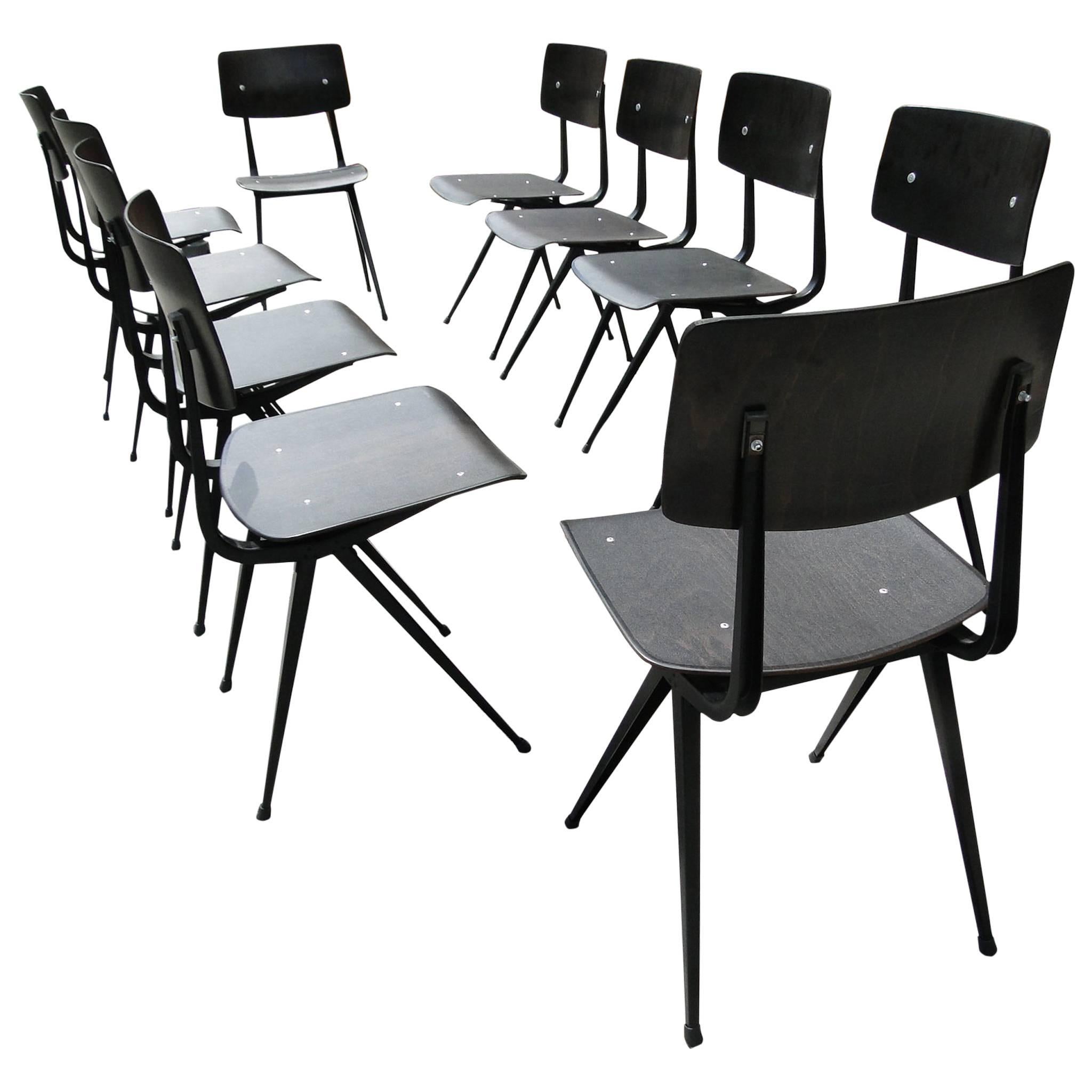 Friso Kramer Large Quantity of Result Chairs for Ahrend de Cirkel