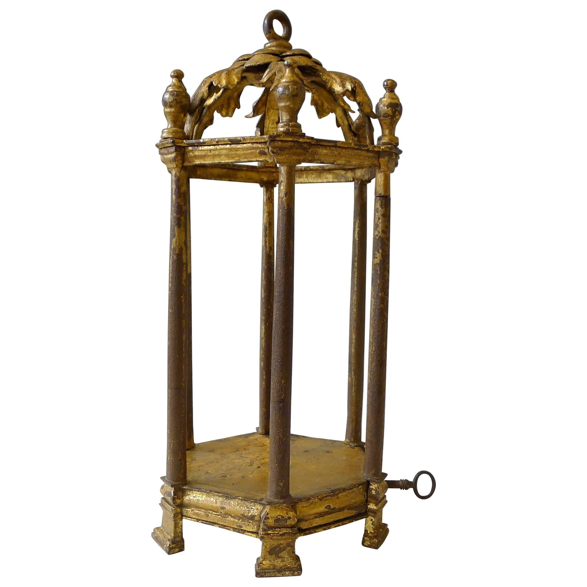 Lantern in Bronze (18th century) For Sale