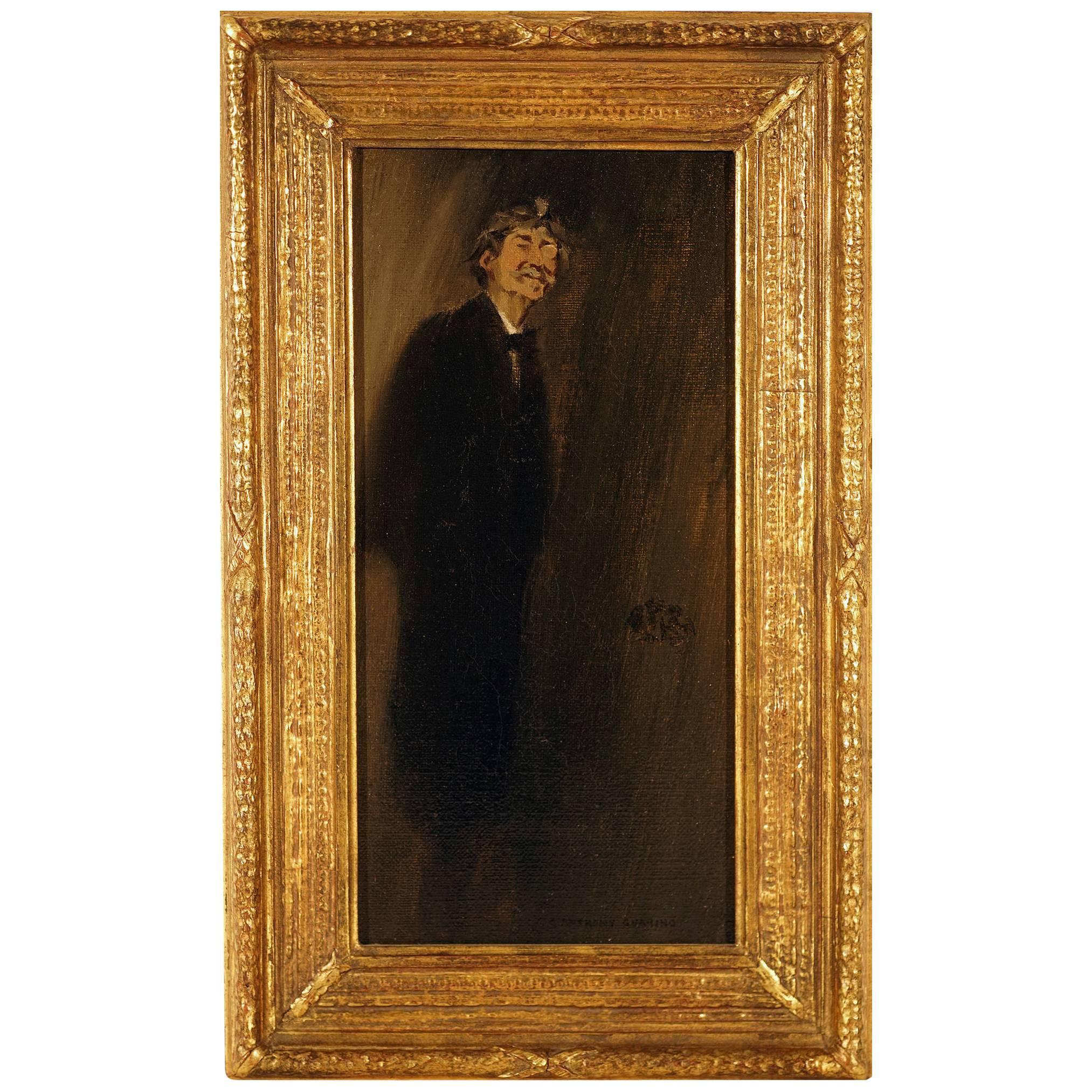 Salvatore Anthony Guarino, Portrait of James Abbott McNeill Whistler, 1904