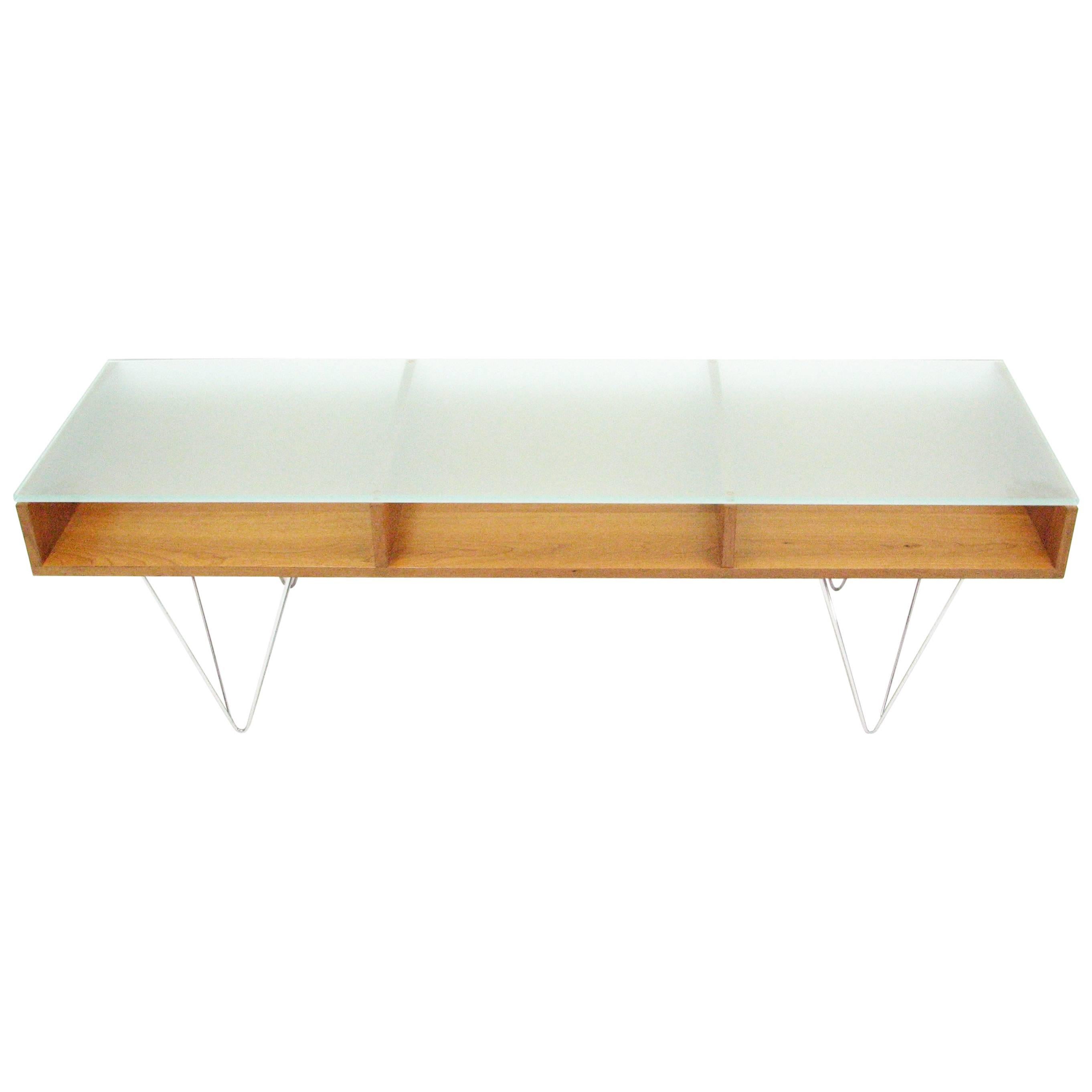 Glass Top Cocktail Table by Bobo Modern Living