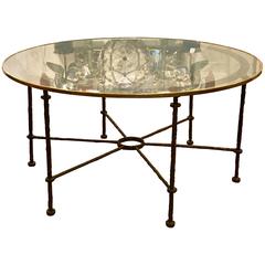 Giacometti Style Bronze Table from the NJ Estate of Luther Vandross