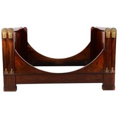 French Daybed in Mahogany from the 19th Century