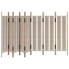 CA8P Contemporary Handcrafted 8-Panel Modern Folding Screen or Room Divider
