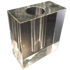 Glass Block Vase