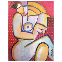 Pop-Art-Gemälde von Benjamin Casiano, 2016