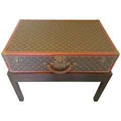 Louis Vuitton Steamer Trunk on Stand 7