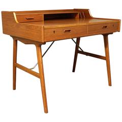 Arne Wahl Iversen Danish Teak Desk