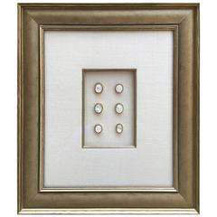 Framed Intaglio's Mounted on Silk