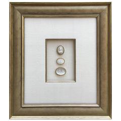 Framed Intaglio's Mounted on Silk