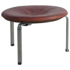 Poul Kjaerholm PK33, Cognac Leather, Ekc Stamped 1