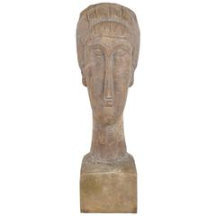 Modigliani Style Bust