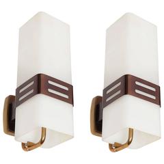 Pair of Stilnovo Wall Lights, circa 1950 11