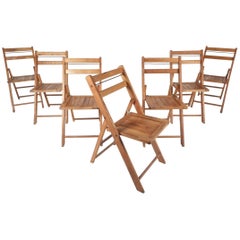 Vintage Modern Folding Chairs