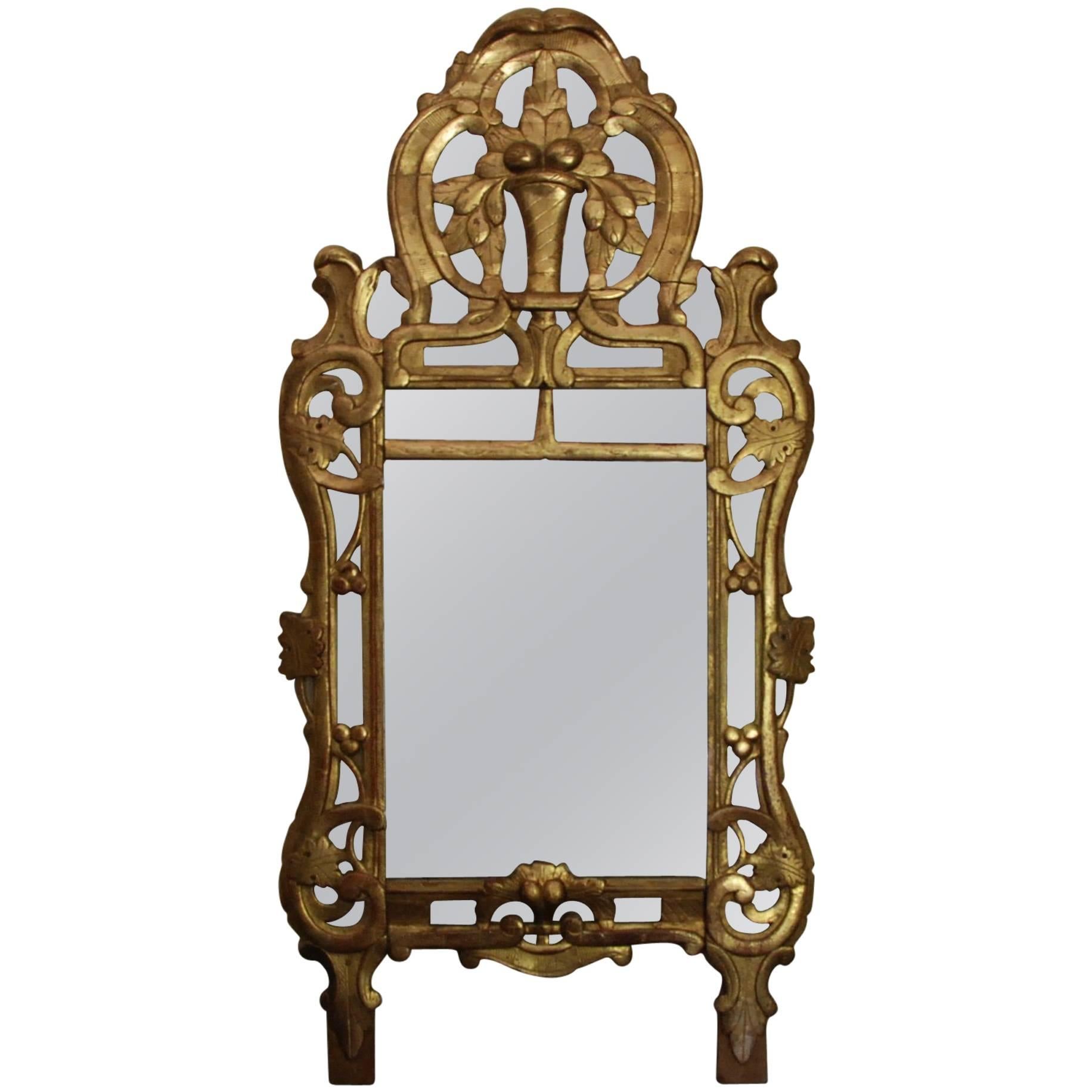 Early 19th Century French Provencal Mirror For Sale