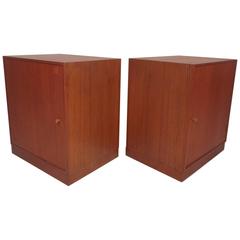 Mid-Century Modern Teak Nightstands 7