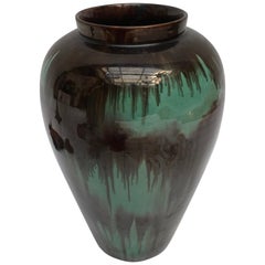 Ceramic Vase by Signed C. Darainha, Portugal