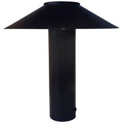 Black Danish Minimalist Table Lamp Format by Hans Schwazer Royal Copenhagen