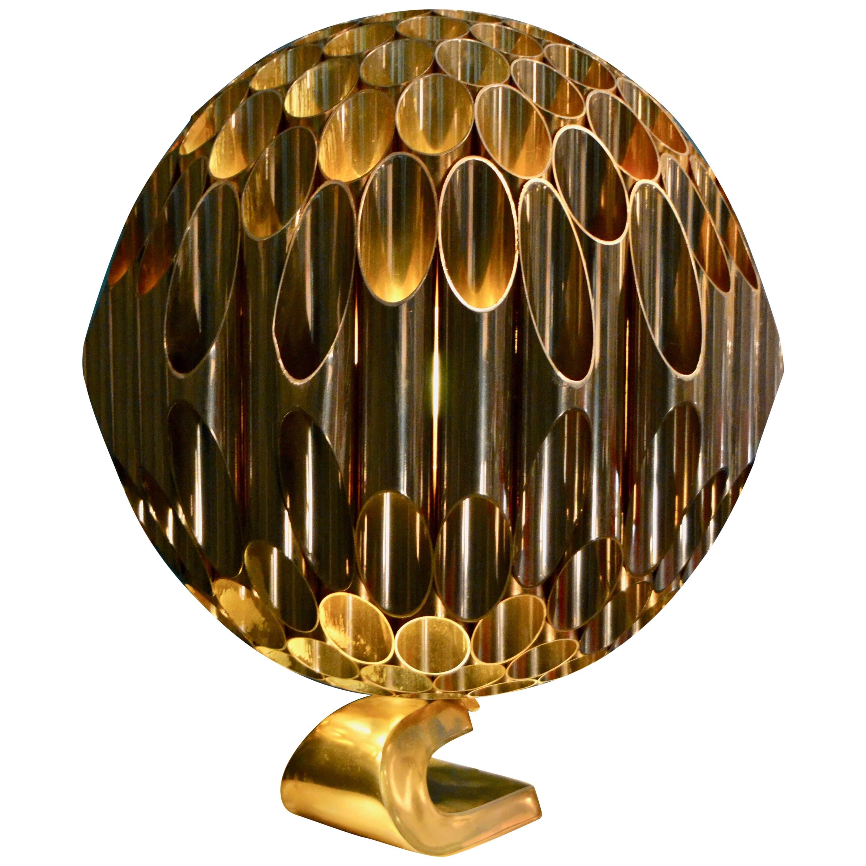 Rare Lamp Ruche by Michel Armand
