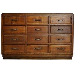 French Oak Apothecary Cabinet, 1930s 3