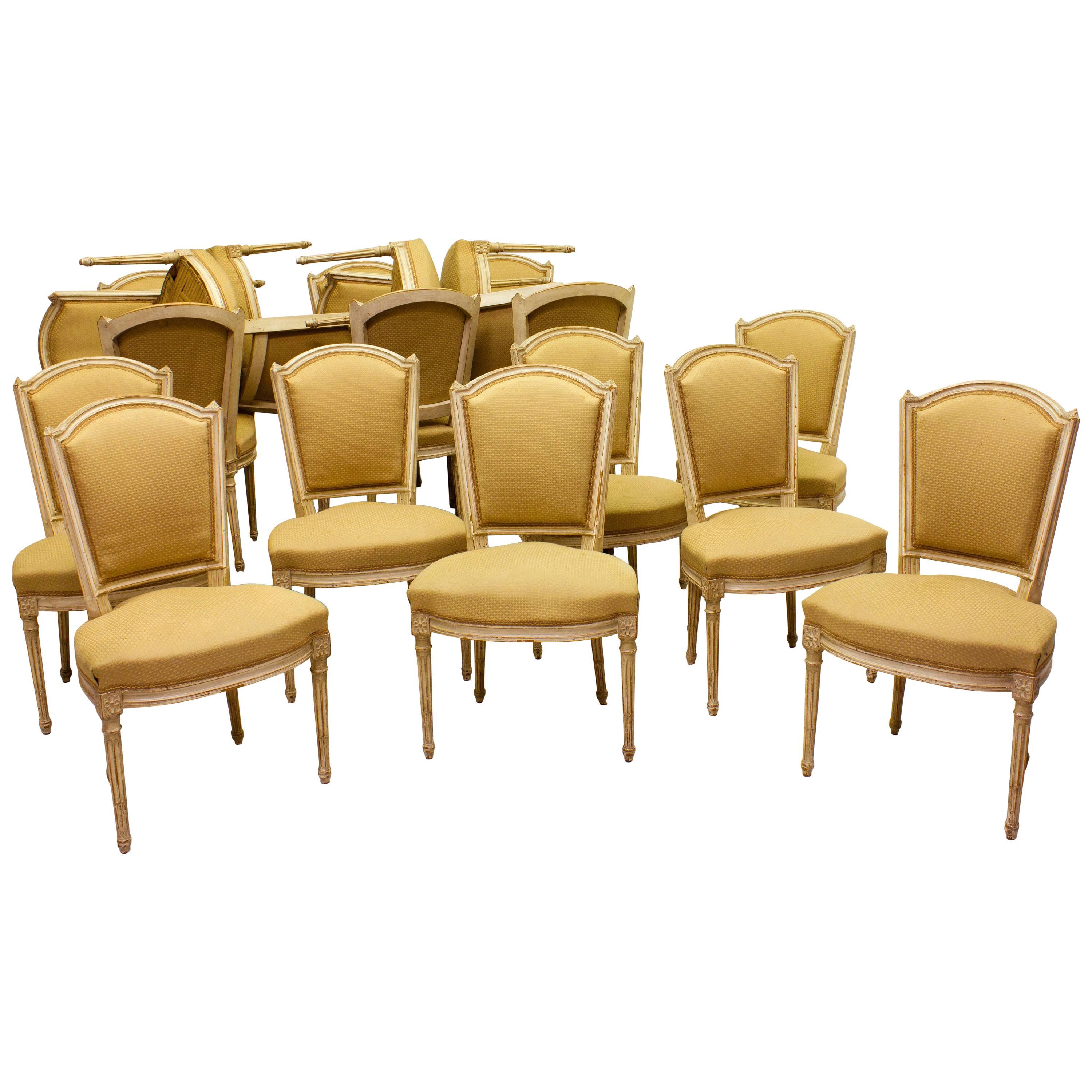 Set of 18 LXVI Dining Chairs