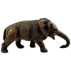 Vienna Bronze, Elephant, Bronze Figure of High Quality, Probably Franz Bergmann