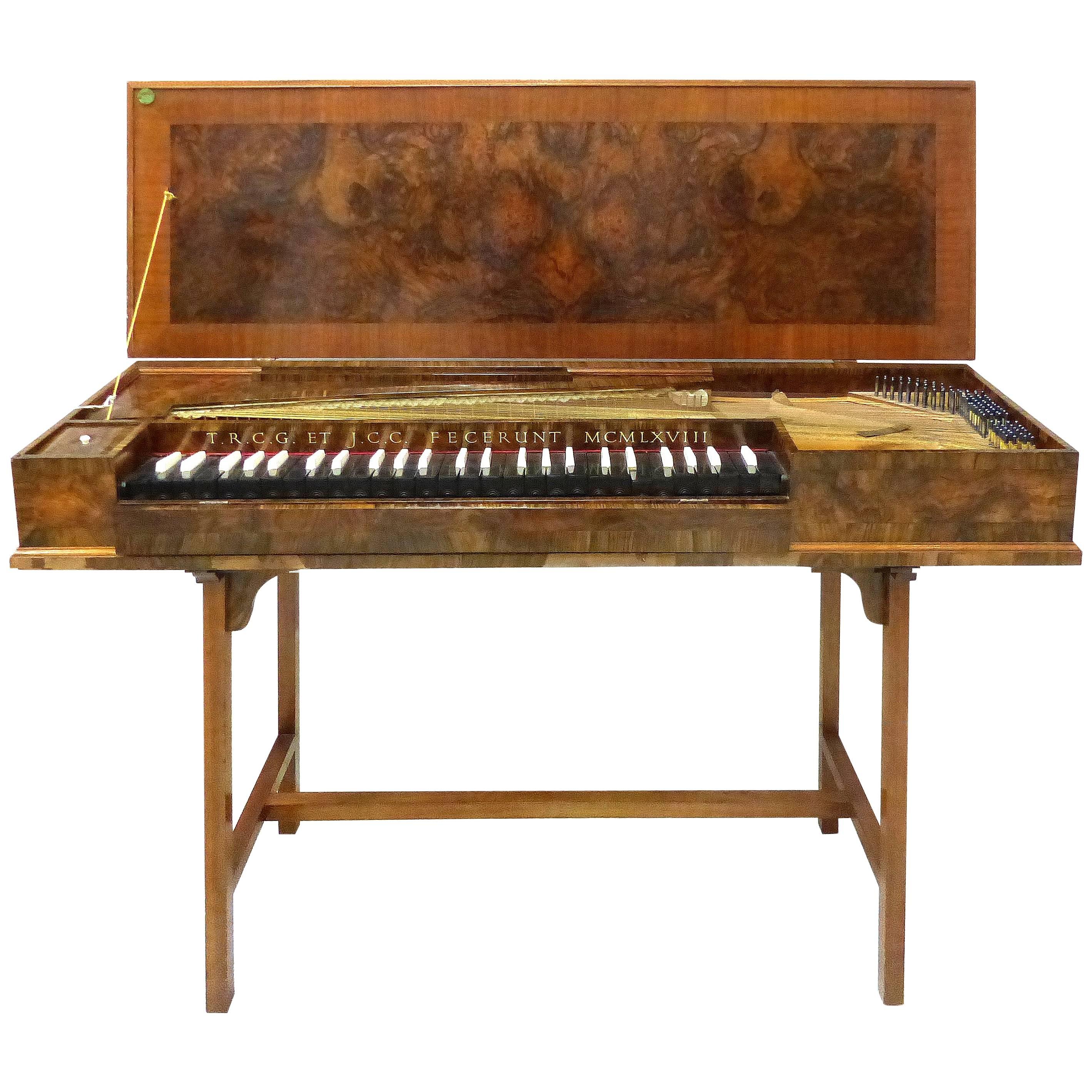 Antique Clavichord Instrument from the London Estate of Rudolph Nureyev
