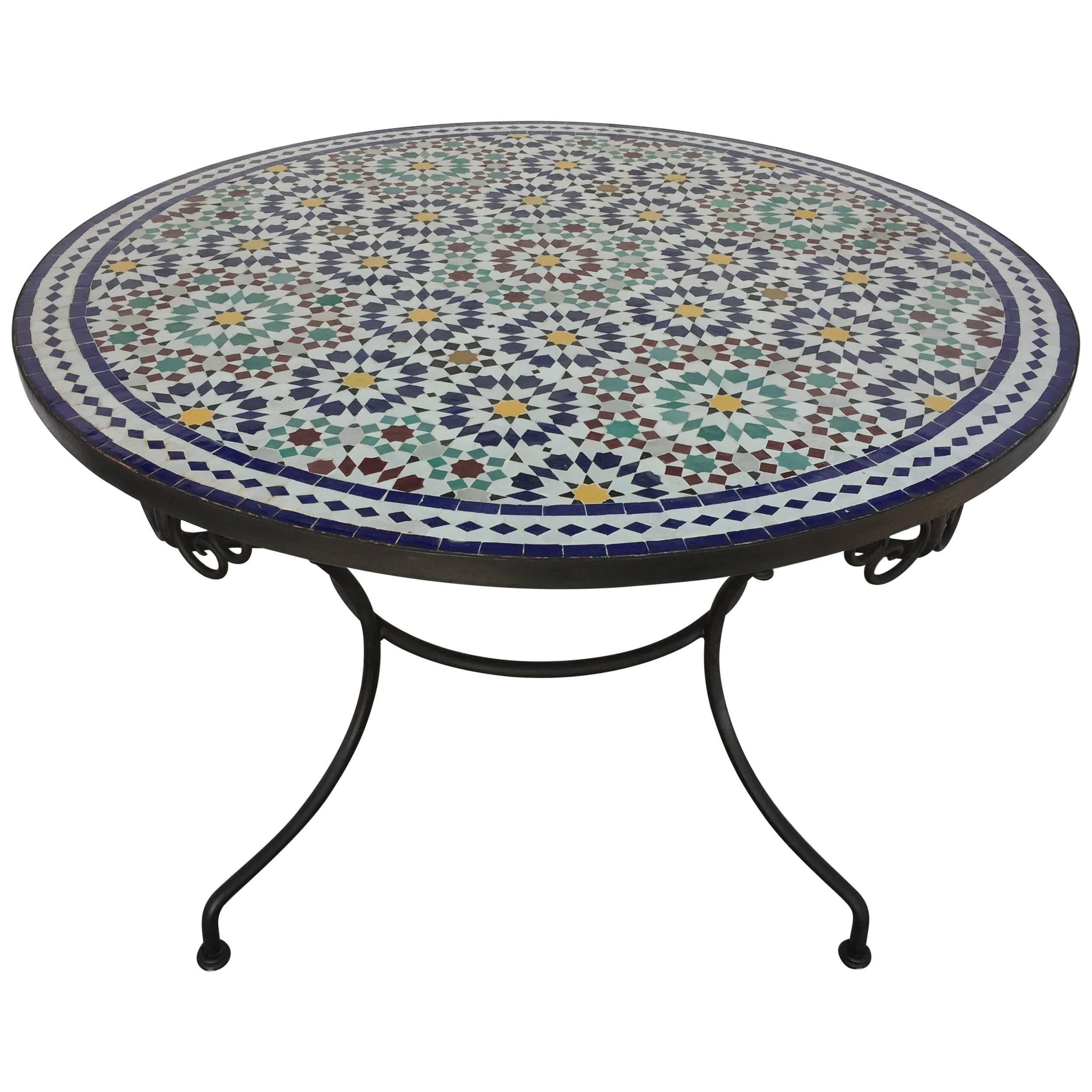 Round Mosaic Outdoor Table Spain, SAVE 51% - mpgc.net