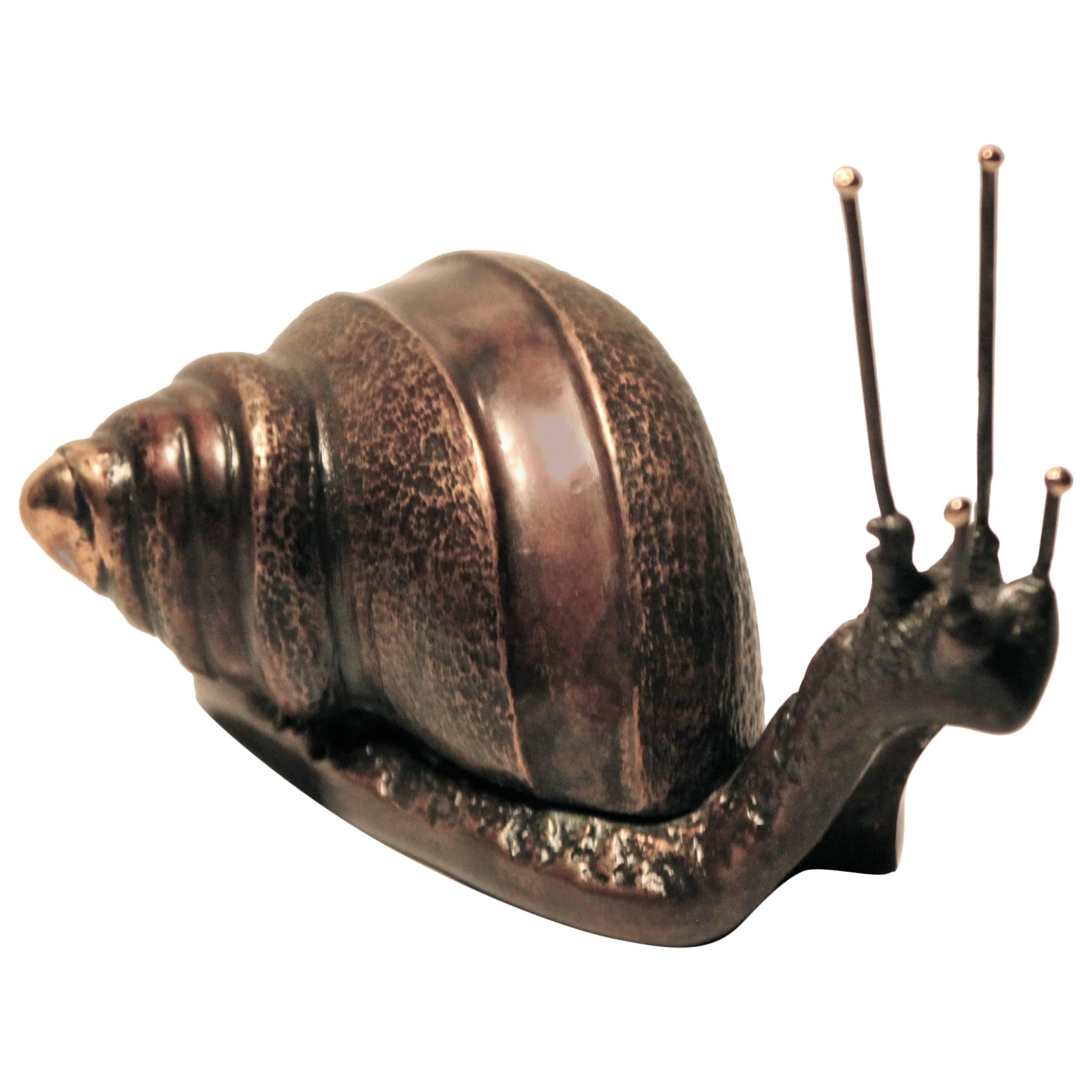 Vintage Brass Snails For Sale at 1stdibs