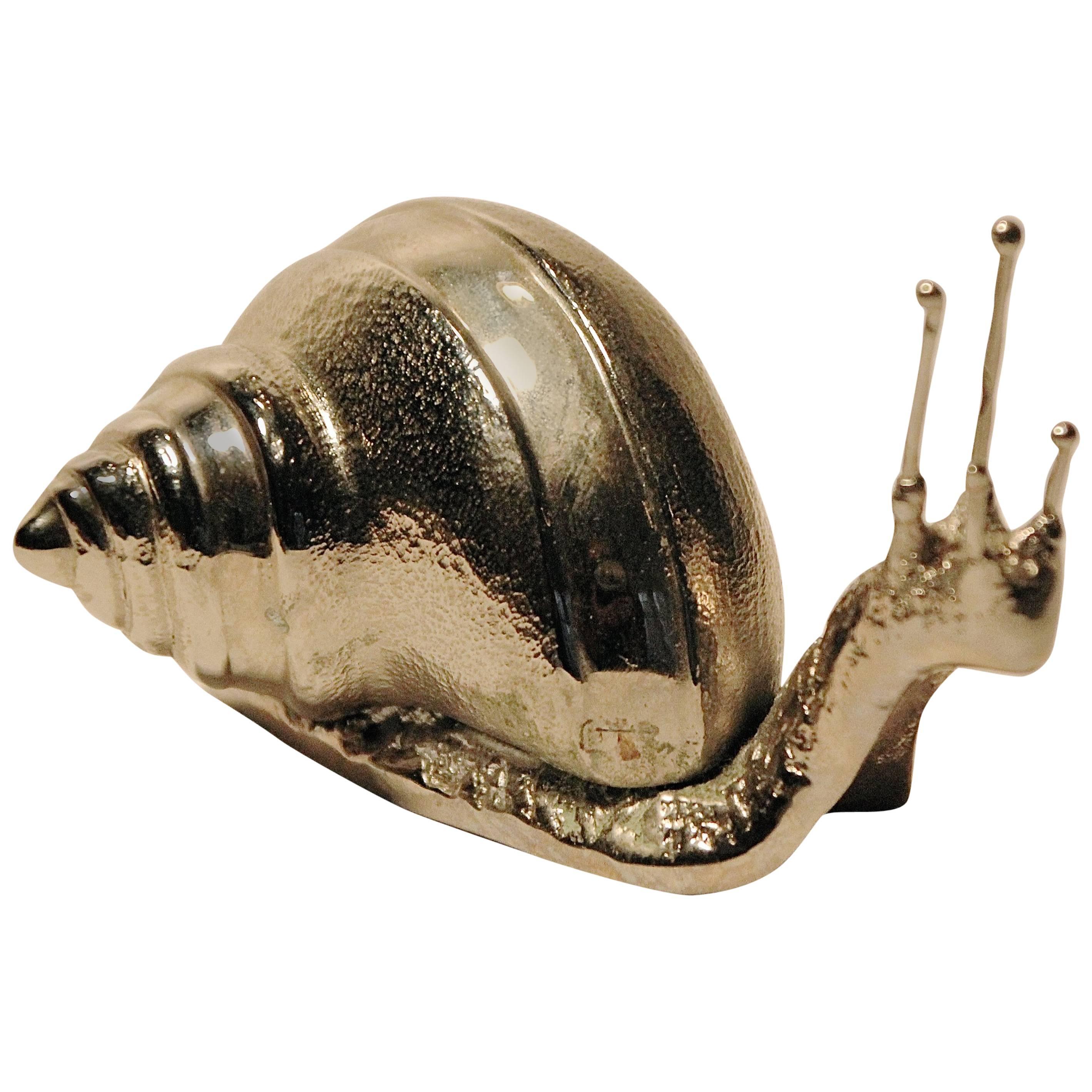 Vintage Brass Snails For Sale at 1stdibs