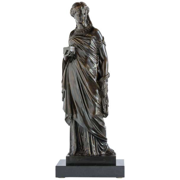 French Bronze of Pandora, Barbedienne Foundry at 1stDibs | barbedienne ...