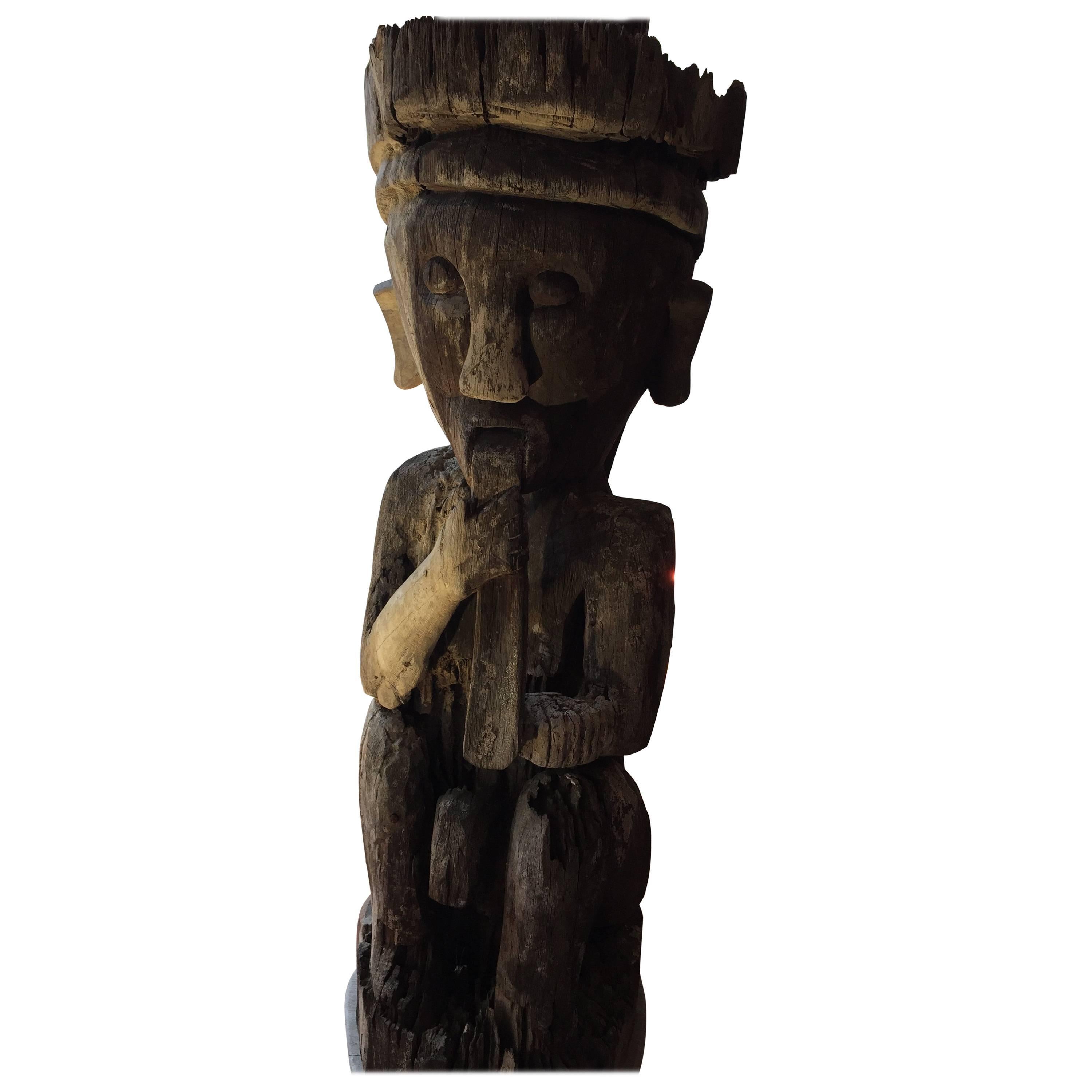 Mid-19th Century Indonesian Dayak from Borneo For Sale