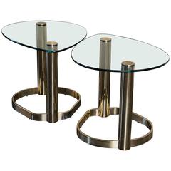 Pair of 1970s "Pace Collection" Side Tables