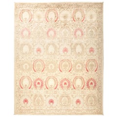 Suzani, Hand-Knotted Area Rug