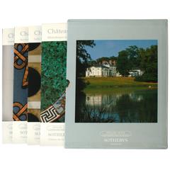 Sotheby's Catalogues from Château De Groussay Auction, Four Volumes