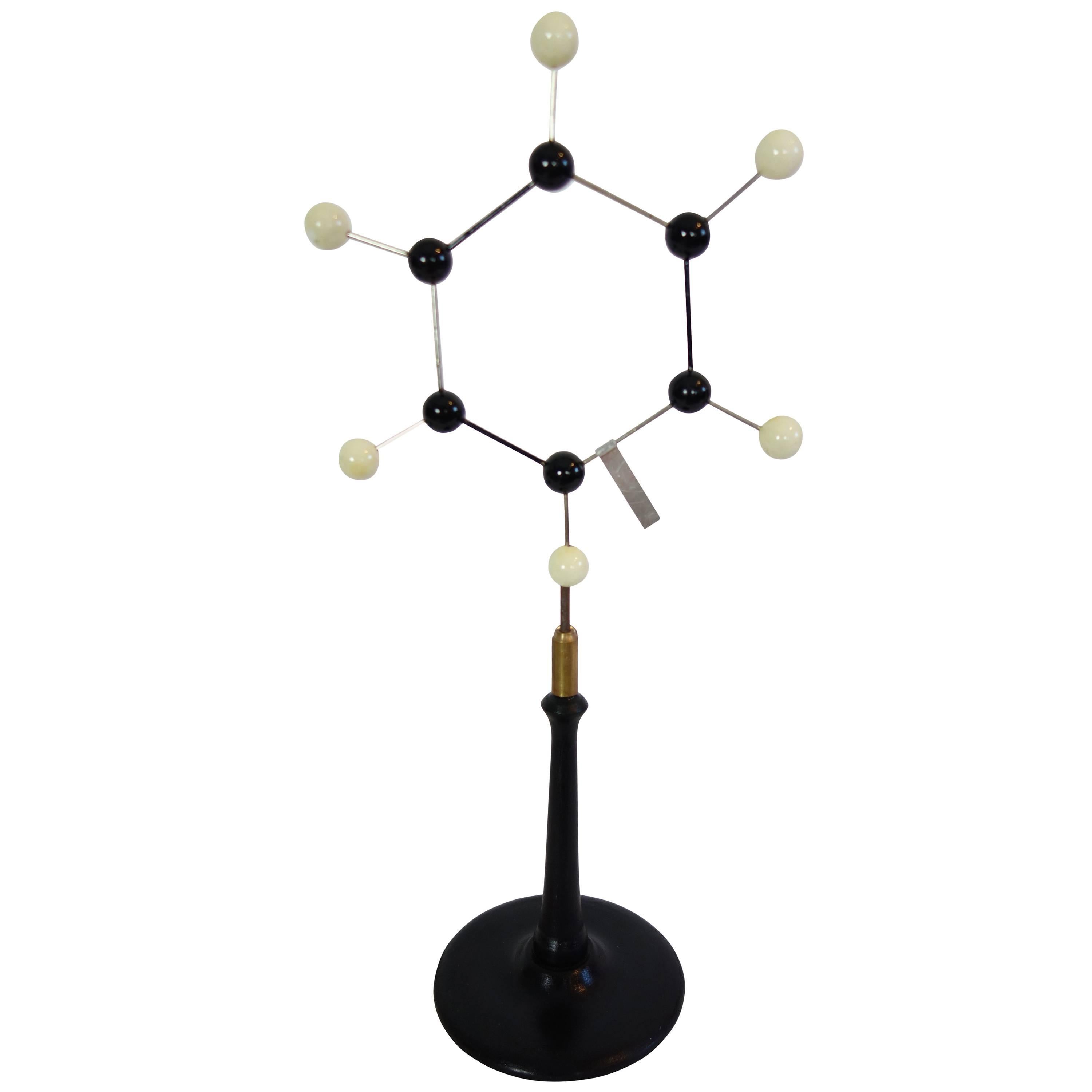 1950s Molecular Structure of Benzene from France
