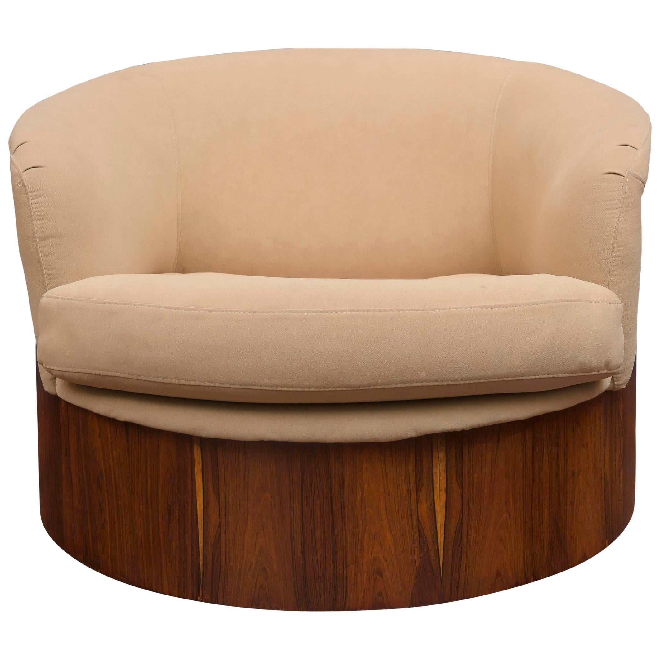 George Mulhauser for Plycraft Swivel Lounge Chair