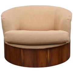 George Mulhauser for Plycraft Swivel Lounge Chair