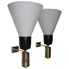 Pair of Stilnovo Sconces Italia Mid-Century Design, 1960s 1