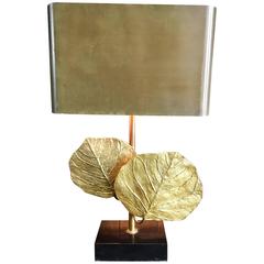 Maison Charles Brass Leaf Table Lamp