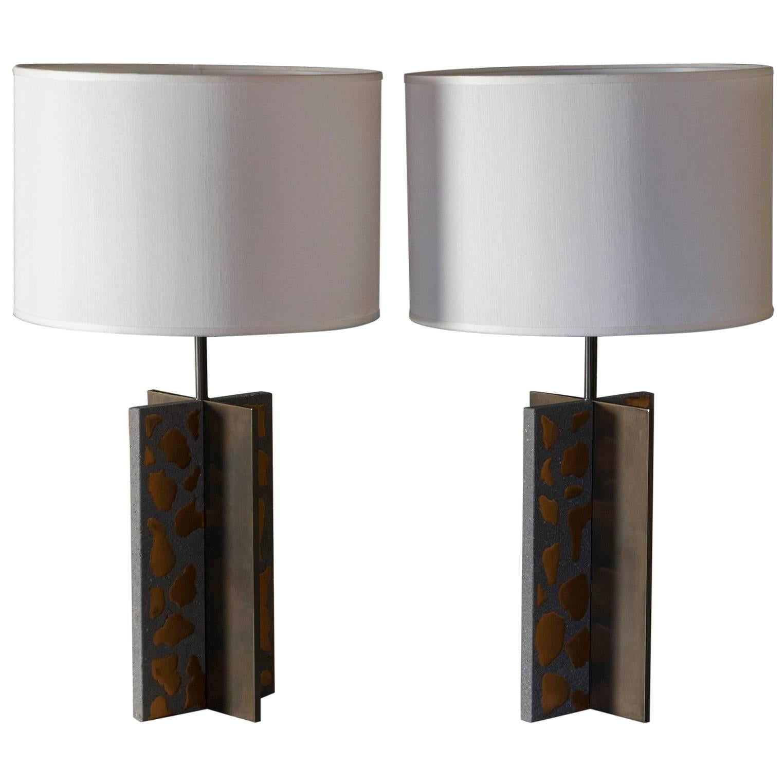 Flair Edition "Basaltina" Table Lamp For Sale