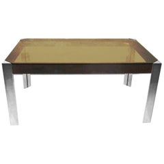 Spectacular and Rare Guido Faleschini Table, Desk for Hermes, France, 1970s 7
