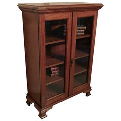 Fine Quality 19th Century Mahogany Glazed Bookcase