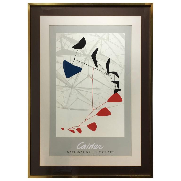 Alexander Calder Exhibition Poster, 1977 at 1stDibs