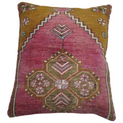 Pink Vintage Turkish Pillow