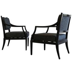 Rare Armchairs by Edward Wormley for Dunbar 11