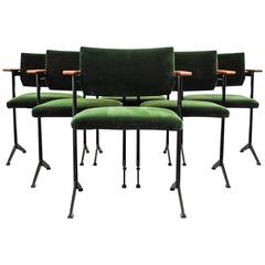 Set of Six Friso Kramer Style Dining Chairs for Auping 8
