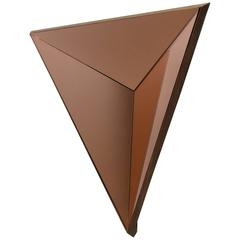 Volume Peach Mirror by Robert Sukrachand, Made in USA 4